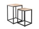 Set odkládaích stolků -36*36*52 / 31*31*42 cm Clayre & Eef