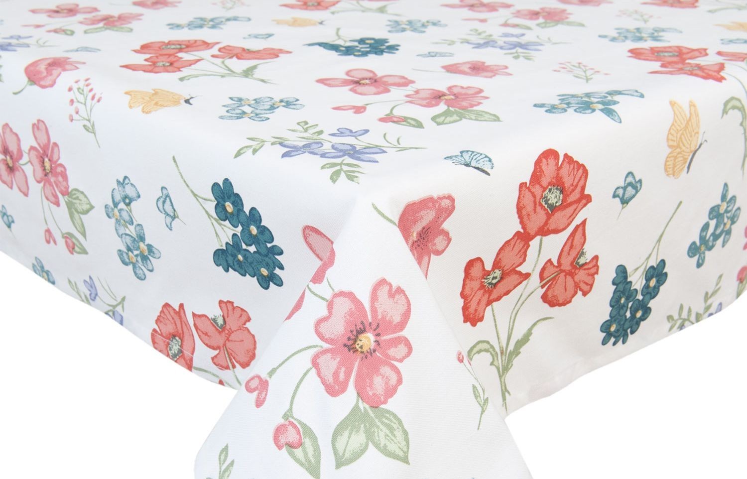 Ubrus Field Flowers - 100*100cm Clayre & Eef Ubrus Field Flowers - 100*100cm Clayre & Eef