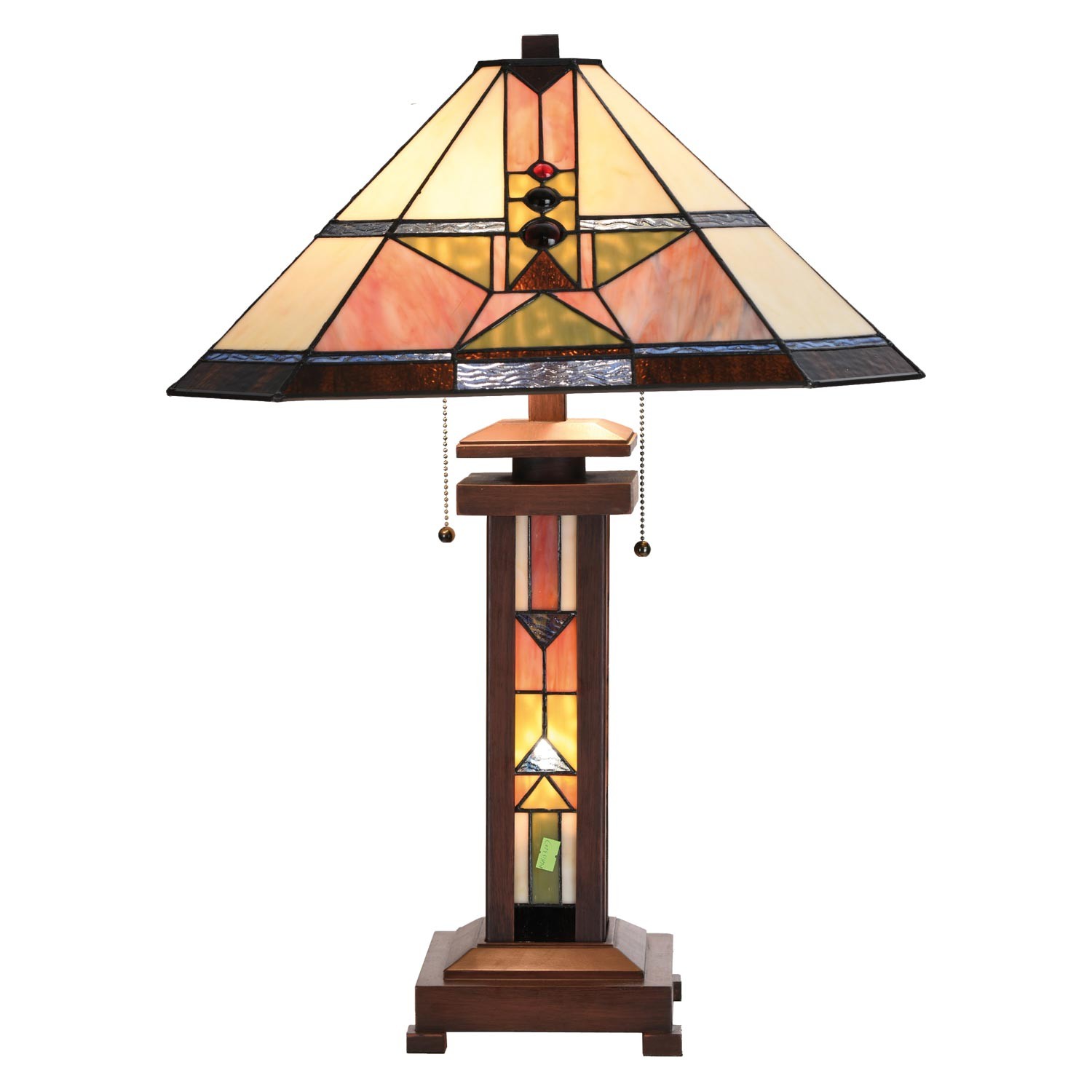 Stolní lampa Tiffany Egyptian - 42*60 cm