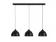 Závěsné světlo KYLIE 3 lampy černá- 135*30*26 cm Light & Living