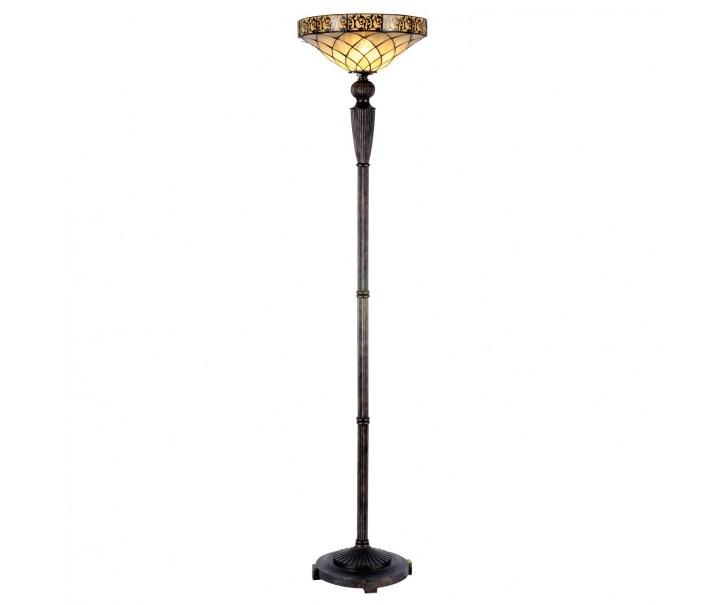 Stojací lampa Tiffany- Ø 41*179 cm 1x E27 / max Clayre & Eef