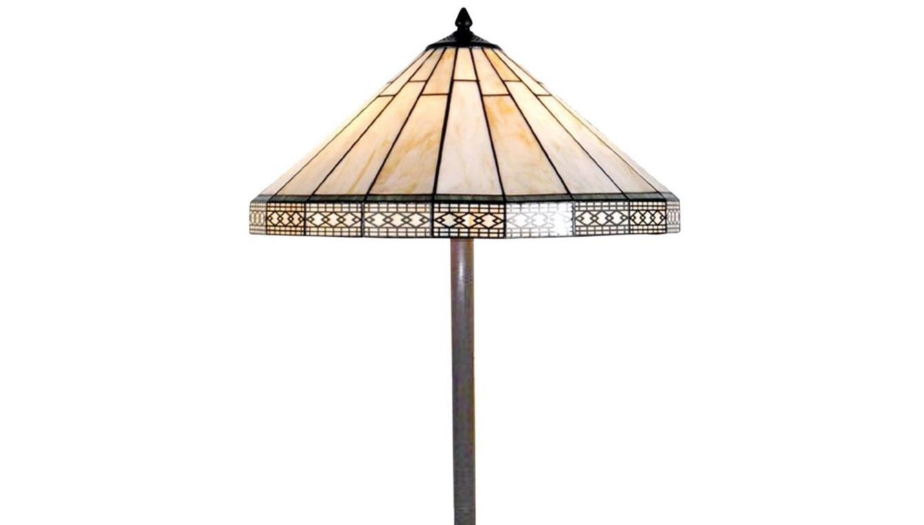 Stojací lampa Tiffany - Ø 50*164 cm 2x E27 / Max 60W Clayre & Eef Stojací lampa Tiffany - Ø 50*164 cm 2x E27 / Max 60W Clayre & Eef