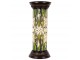 Stojací lampa Tiffany - Ø 31*78 cm 1x E27 / Max 60W Clayre & Eef