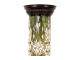 Stojací lampa Tiffany - Ø 31*78 cm 1x E27 / Max 60W Clayre & Eef
