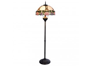 Stojací lampa Tiffany - Ø 50*164 cm 3x E27 / Max 60W