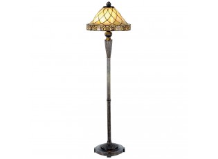 Stojací lampa Tiffany Filigree - Ø 46*168 cm 2x E27 / Max 60W