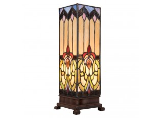 Stolní lampa Tiffany Bend - 12*12*35 cm