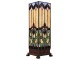 Stolní lampa Tiffany Bend - 12*12*35 cm Clayre & Eef
