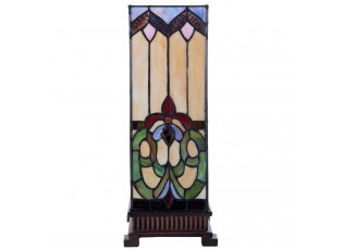 Stolní lampa Tiffany Bend - 17*17*44 cm