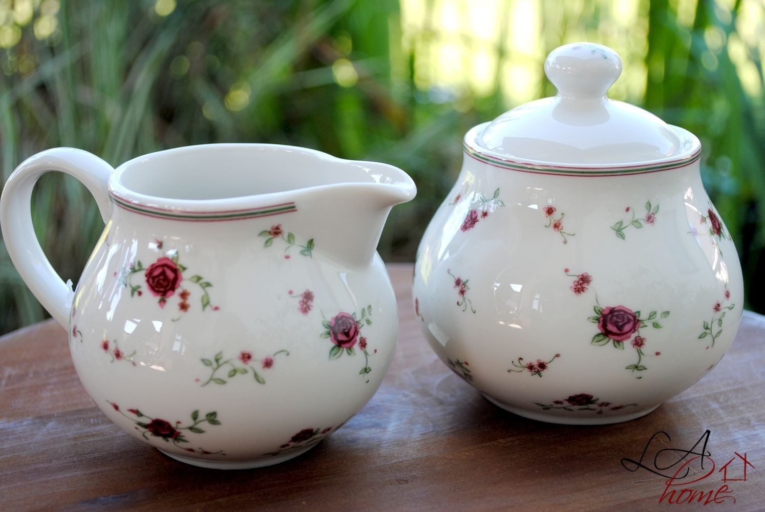 Cukřenka a mlékovka La Petite Rose - pr 11 cm Clayre & Eef Cukřenka a mlékovka La Petite Rose - pr 11 cm Clayre & Eef