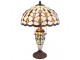 Stolní lampa Tiffany Sun stones - 40*60cm 2x E27/60W Clayre & Eef
