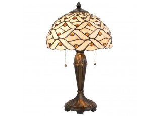 Stolní lampa Tiffany Joana - 30*51 cm 2x E27/40W