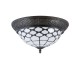 Stropní svítidlo Tiffany Roof - Ø 38*19 cm / E14/Max. 2x40 Watt Clayre & Eef
