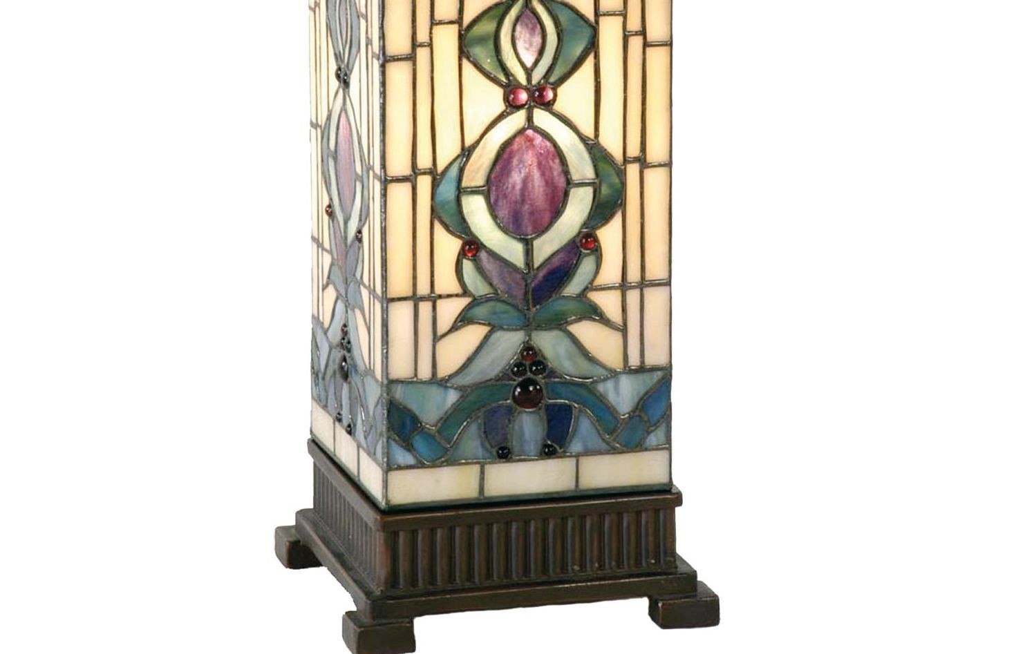 Stolní lampa Tiffany Alloment - 18*45 cm 1x E27 / Max 40W Clayre & Eef Stolní lampa Tiffany Alloment - 18*45 cm 1x E27 / Max 40W Clayre & Eef