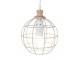 Stropní svítidlo koule s patinou - Ø 18*22 cm E27/60W Clayre & Eef