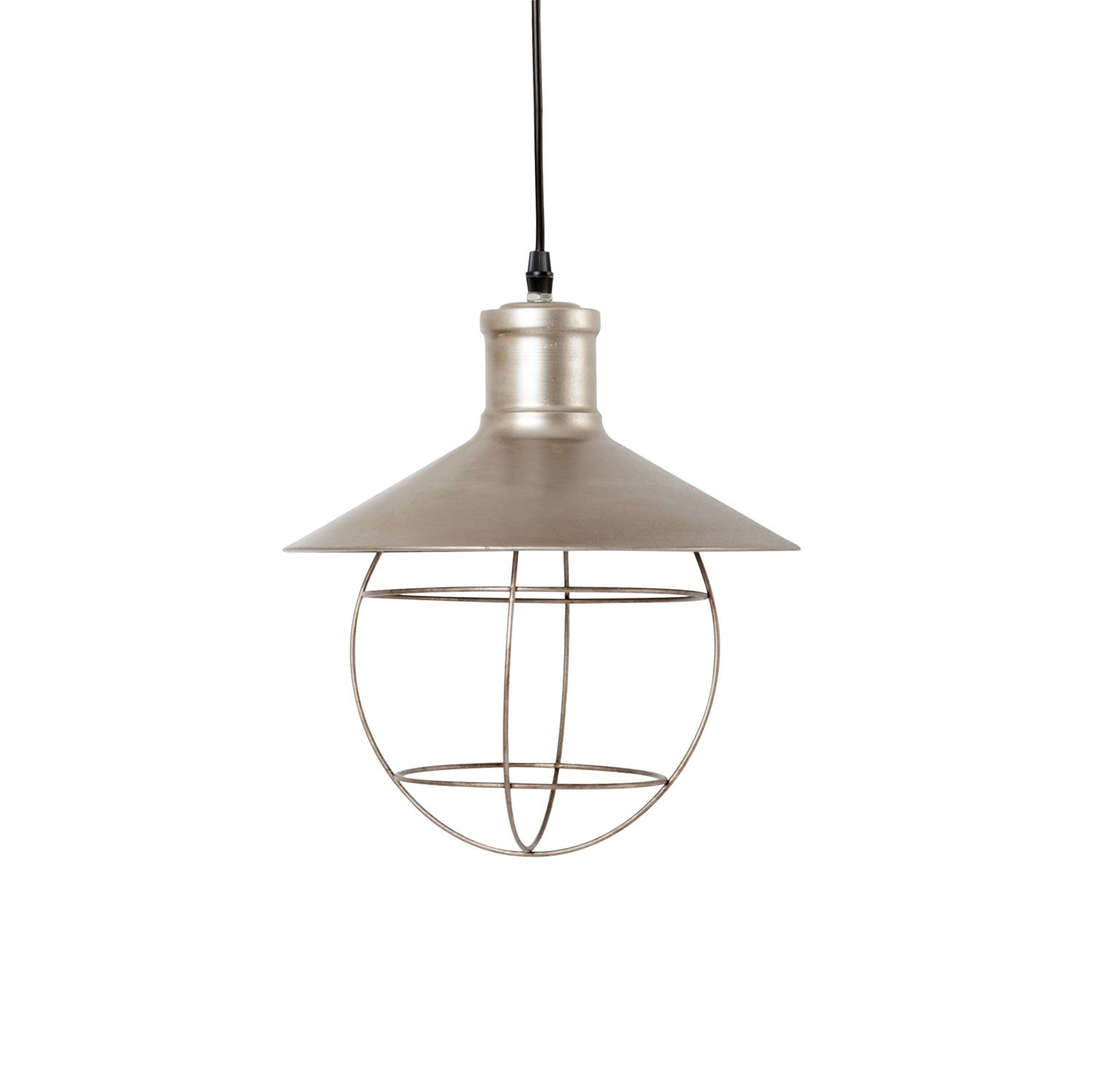 Kovové závěsné svítidlo - Ø 27*31 cm E27/60W Clayre & Eef Kovové závěsné svítidlo - Ø 27*31 cm E27/60W Clayre & Eef