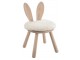 Židle EAR RABBIT - 34*34*55 cm J-Line by Jolipa