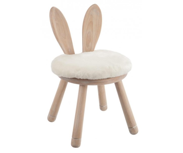 Židle EAR RABBIT - 34*34*55 cm J-Line by Jolipa