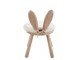 Židle EAR RABBIT - 34*34*55 cm J-Line by Jolipa