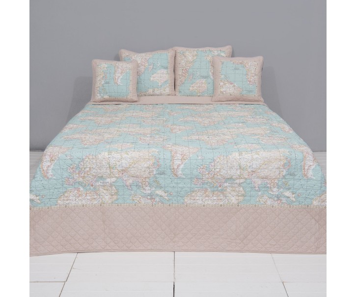 Přehoz na dvoulůžkové postele Quilt 178 - 230*260 cm Clayre & Eef