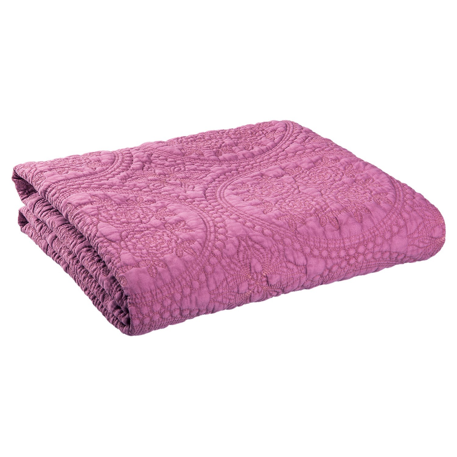 Růžový vintage přehoz na dvoulůžkové postele Quilt 181 - 230*260 cm Clayre & Eef Růžový vintage přehoz na dvoulůžkové postele Quilt 181 - 230*260 cm Clayre & Eef