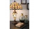 Stolní lampa Tiffany Sun stones - 40*60cm 2x E27/60W Clayre & Eef