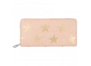 Růžová peněženka All stars - 19*9 cm