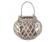 Dřevěná lucerna Brisa vel. M - Ø 32*23 cm Clayre & Eef