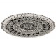 Jídelní talíř Mono Boho - Ø 28 *3cm J-Line by Jolipa