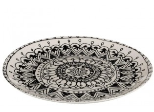 Jídelní talíř Mono Boho - Ø 28 *3cm