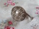 Vintage úchytka s ornamenty - Ø 2 cm Clayre & Eef