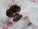 Vintage úchytka s ornamenty - Ø 2 cm Clayre & Eef