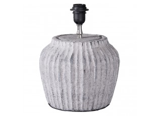 Cementová vintage základna k lampě - Ø 26*32 cm/ E27/max 1*40W