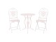 Zahradní skládací souprava - stůl + 2 židle - Ø 60*70 Clayre & Eef