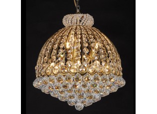 Křišťálový lustr - 55-180 * Ø48 cm 