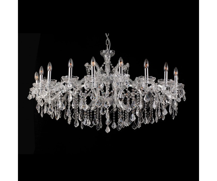 Křišťálový lustr - 64*Ø 120 cm Clayre & Eef