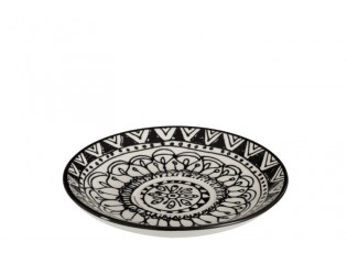 Šálek s podšálkem Mono Boho - 14*11*7cm