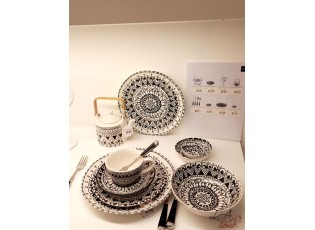 Konvička na čaj Mono Boho - 17*12*12cm