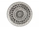 Jídelní talíř Mono Boho - Ø 28 *3cm J-Line by Jolipa