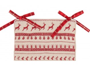 Podsedák na židli s výplní Nordic Christmas - 40*40 cm