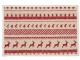 Prostírání na stůl Nordic Christmas - 48*33 cm - sada 6ks Clayre & Eef