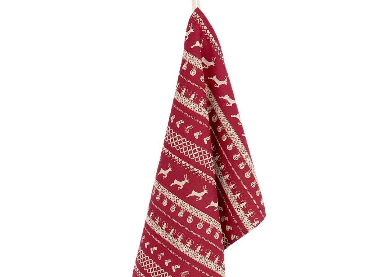 Utěrka Nordic Christmas - 50*85 cm Clayre & Eef Utěrka Nordic Christmas - 50*85 cm Clayre & Eef