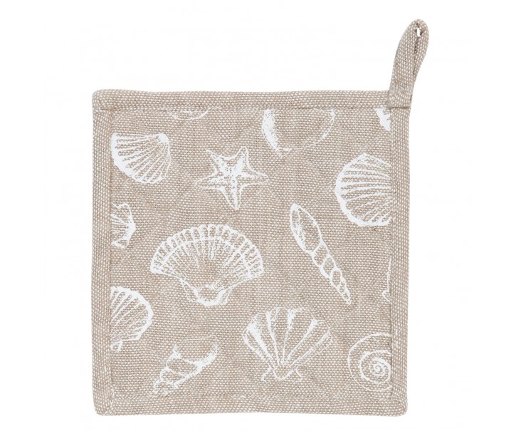 Chňapka - podložka Sea Shells - 20*20 cm Clayre & Eef