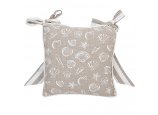 Podsedák bez výplně Sea Shells - 40*40 cm