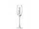 Sklenička na sekt Champagne - Ø 7*25 cm J-Line by Jolipa