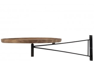 Nástěnný otáčecí bistro stolek BAR - Ø 55*80cm