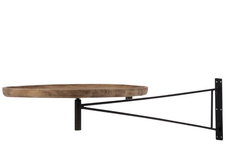Nástěnný otáčecí stolek BAR - Ø 55*80cm
