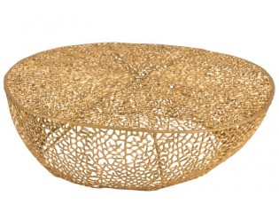 Coffee stolek Koral gold - 114*112*30cm