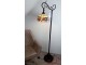 Stojací lampa Tiffany - 40*27*152 cm / E27/60w Clayre & Eef