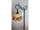 Stojací lampa Tiffany - 40*27*152 cm / E27/60w Clayre & Eef